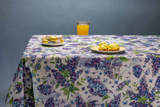 Lilac (white) - Tablecloth
